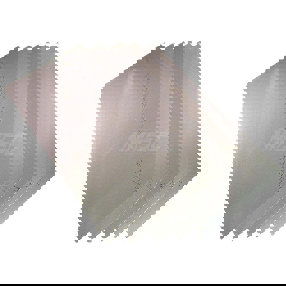 Shim Stock: 0.015'' Thick, 12'' Long, 8